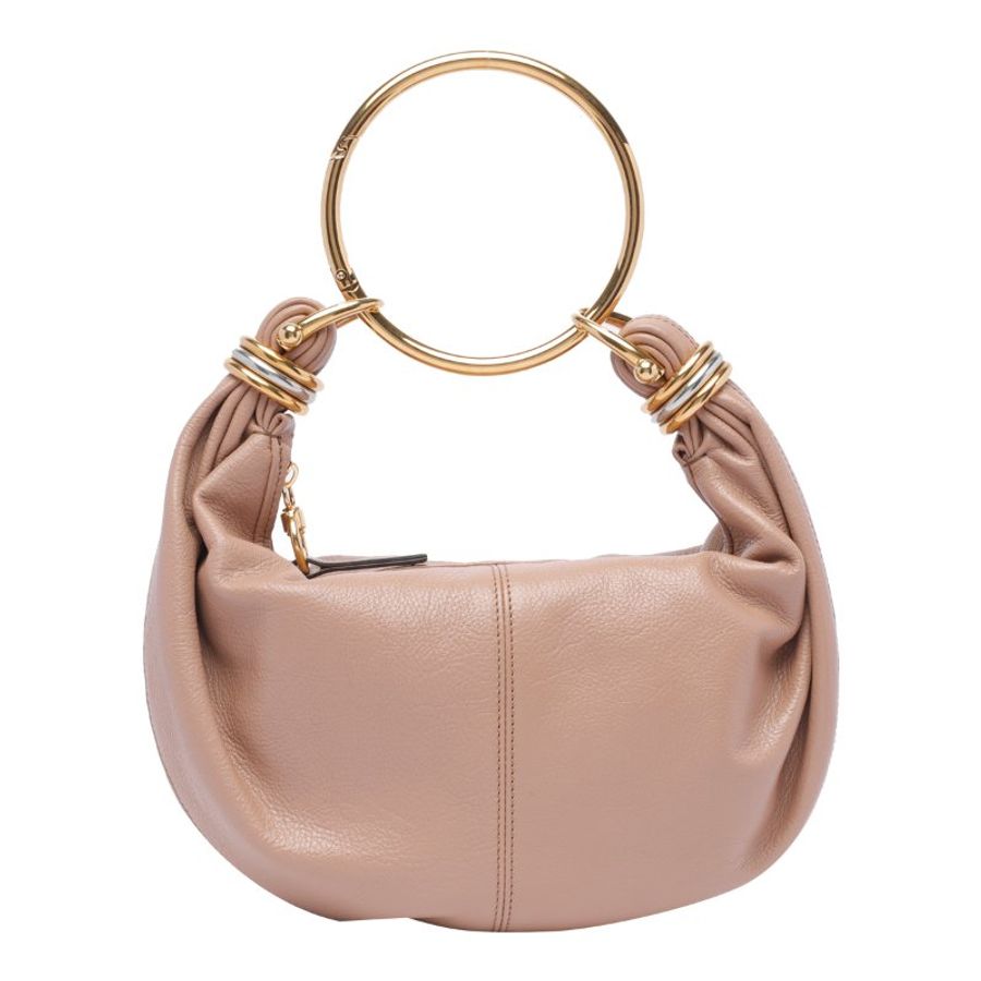 🎊佳節特賣🎁Chloe Bracelet Hobo 手環包 木玫瑰-9