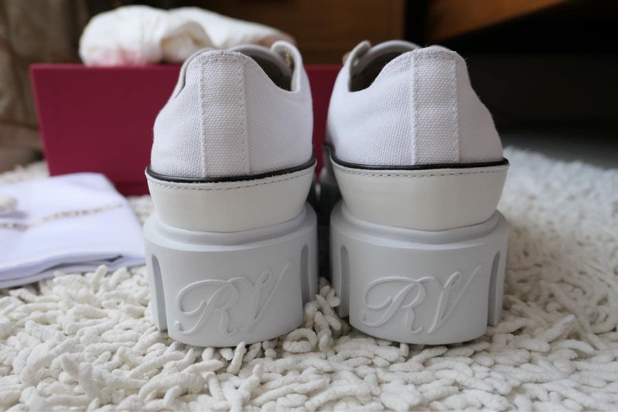 ROGER VIVIER VIV GO THICK鑽扣厚底餅乾鞋 尺寸:39.5-8