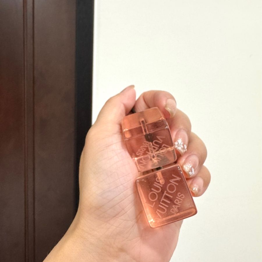 Louis Vuitton LV 絕版Cube 壓克力 髮圈 髮飾 髮束-5