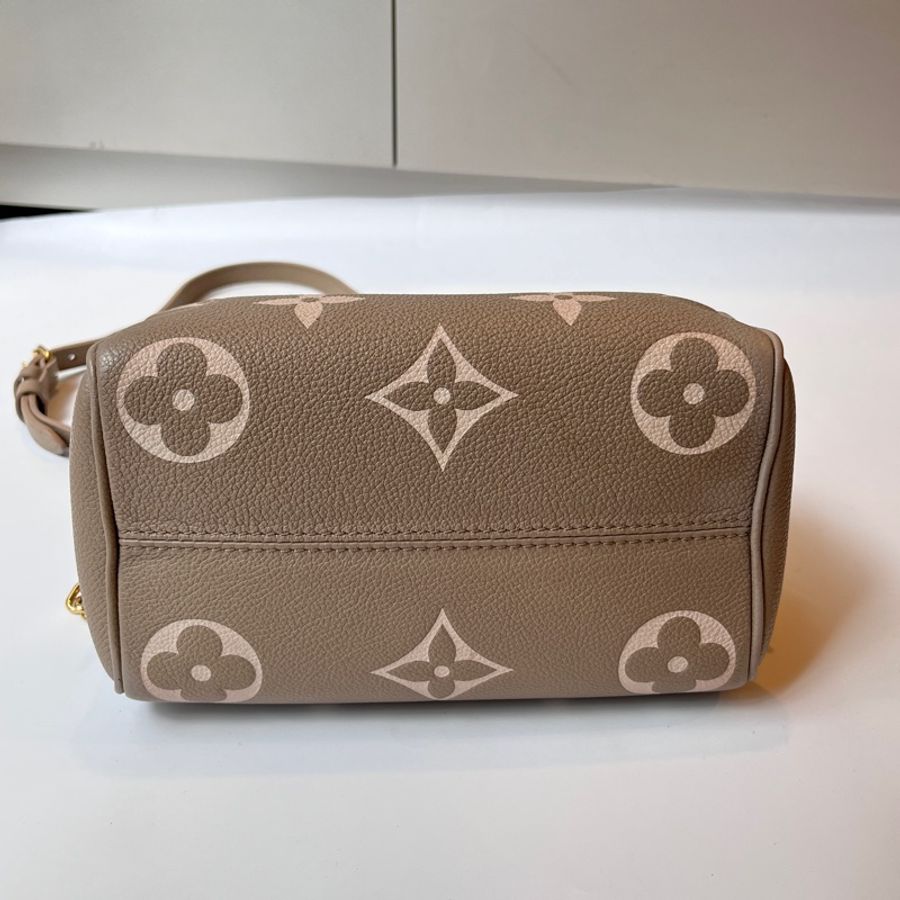 LV speedy 20 大象灰 波士頓斜挎手提包-4