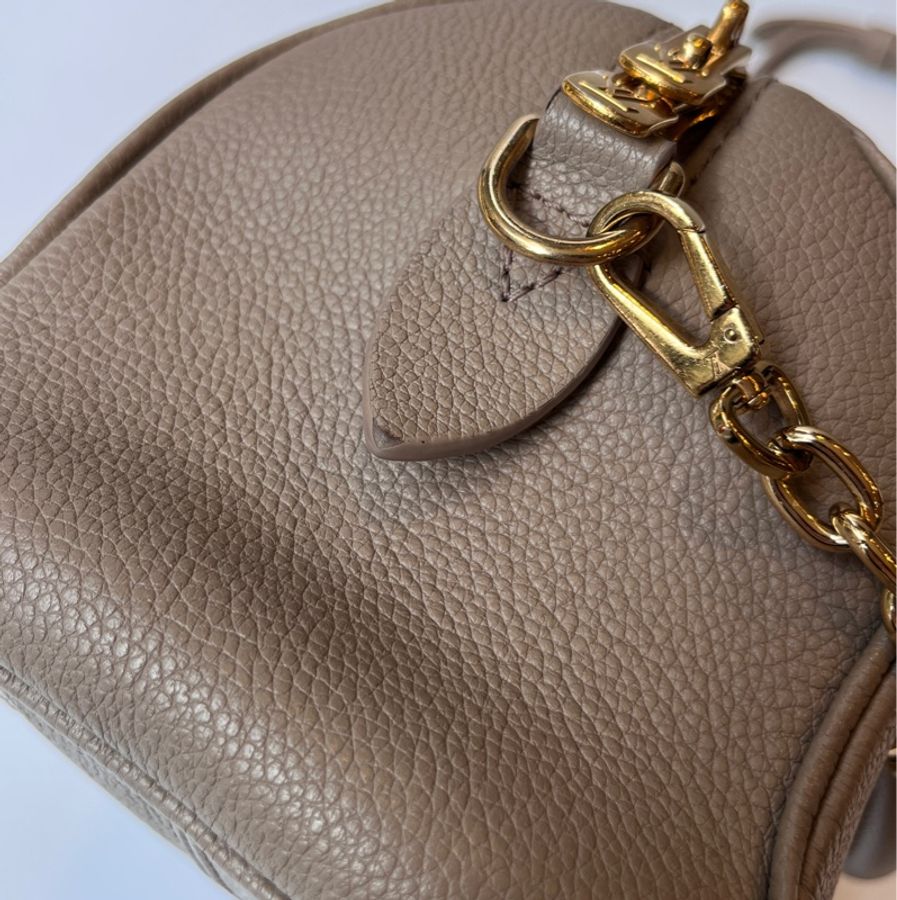 LV speedy 20 大象灰 波士頓斜挎手提包-12