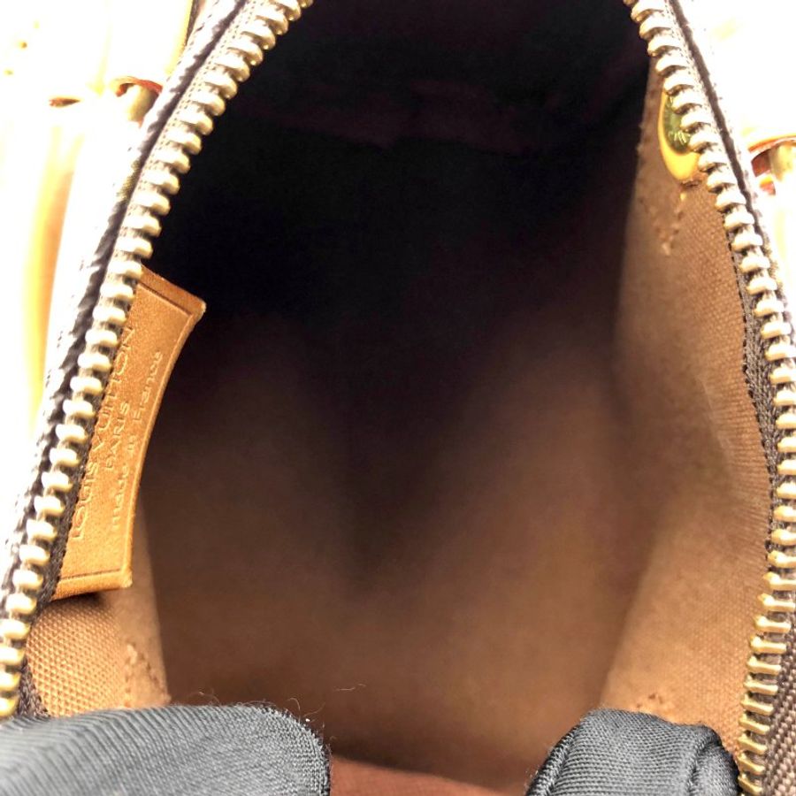 Louis Vuitton 經典老花 迷你speedy Nano,LV,mini,小廢包,二手真品,正品,現貨,免運-14