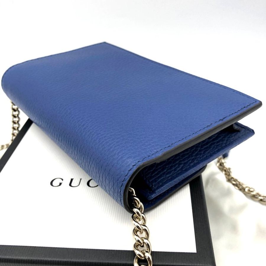 【極新+全套配件】GUCCI 經典雙G荔枝紋牛皮斜背包,interlocking G系列,斜背包,側背包,肩背包,WOC,逛街包,二手真品,現貨,免運-26