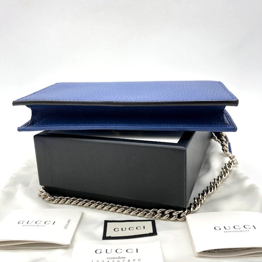 【極新+全套配件】GUCCI 經典雙G荔枝紋牛皮斜背包,interlocking G系列,斜背包,側背包,肩背包,WOC,逛街包,二手真品,現貨,免運-28