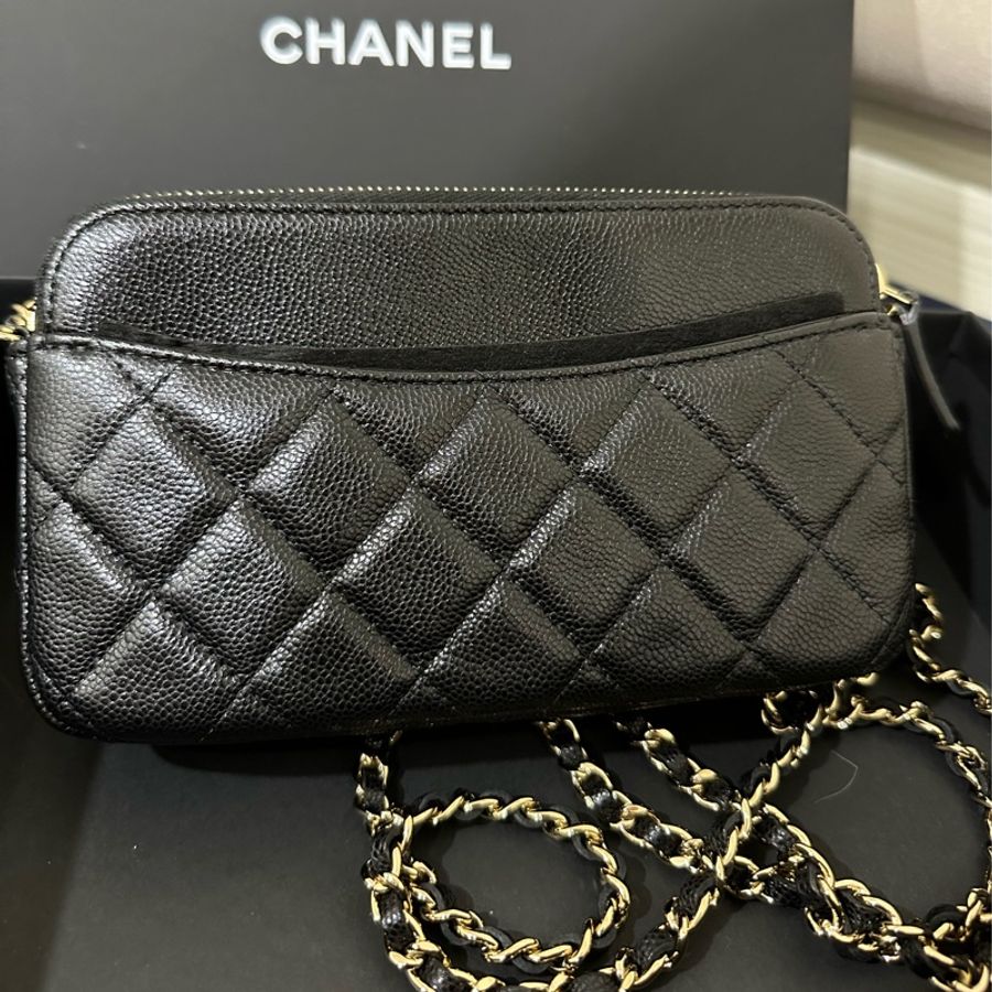 Chanel cf 二合一手機包-1