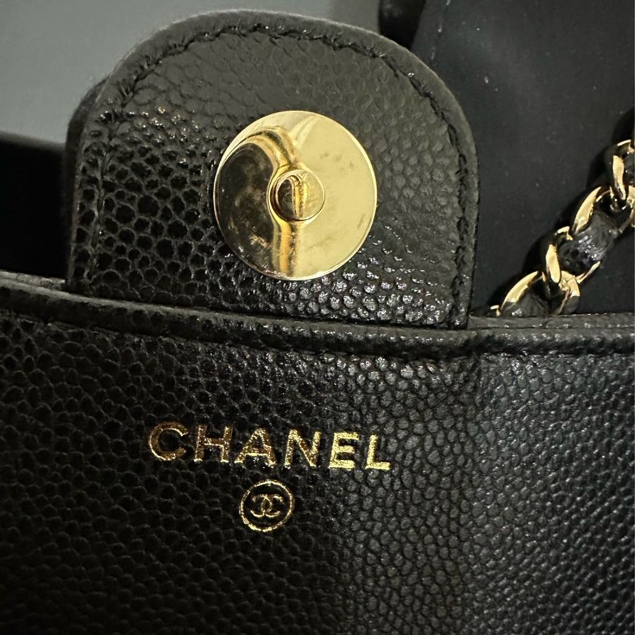 Chanel cf 二合一手機包-12