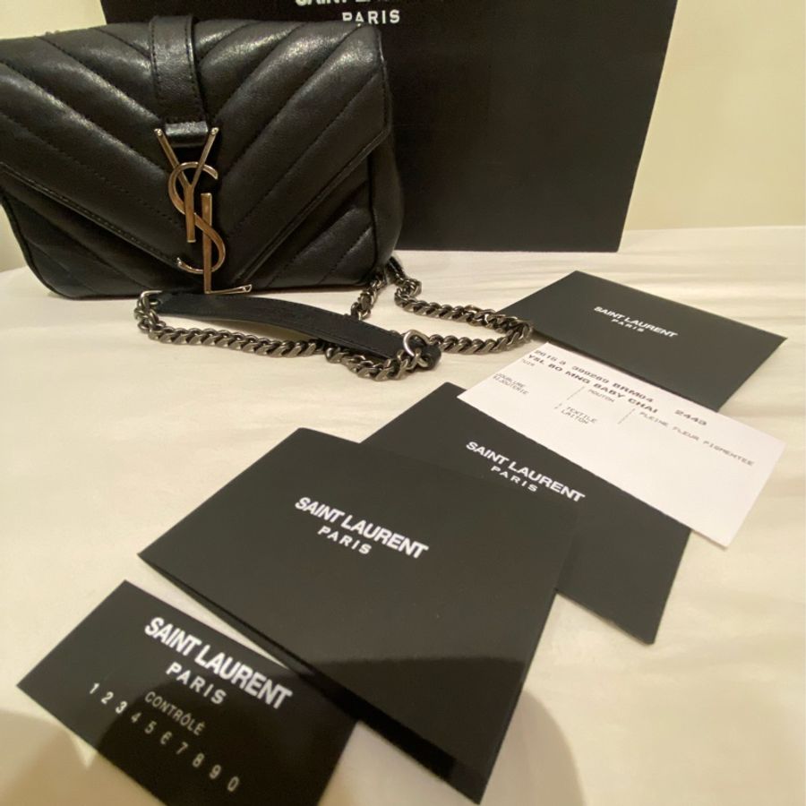 YSL聖羅蘭SAINT LAURENT 學院包/斜背包/晚宴包/手拿包-10