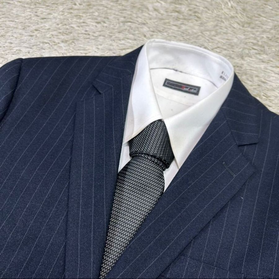 L碼/義大利Giorgio Armani /頂級羊毛成套西裝-3