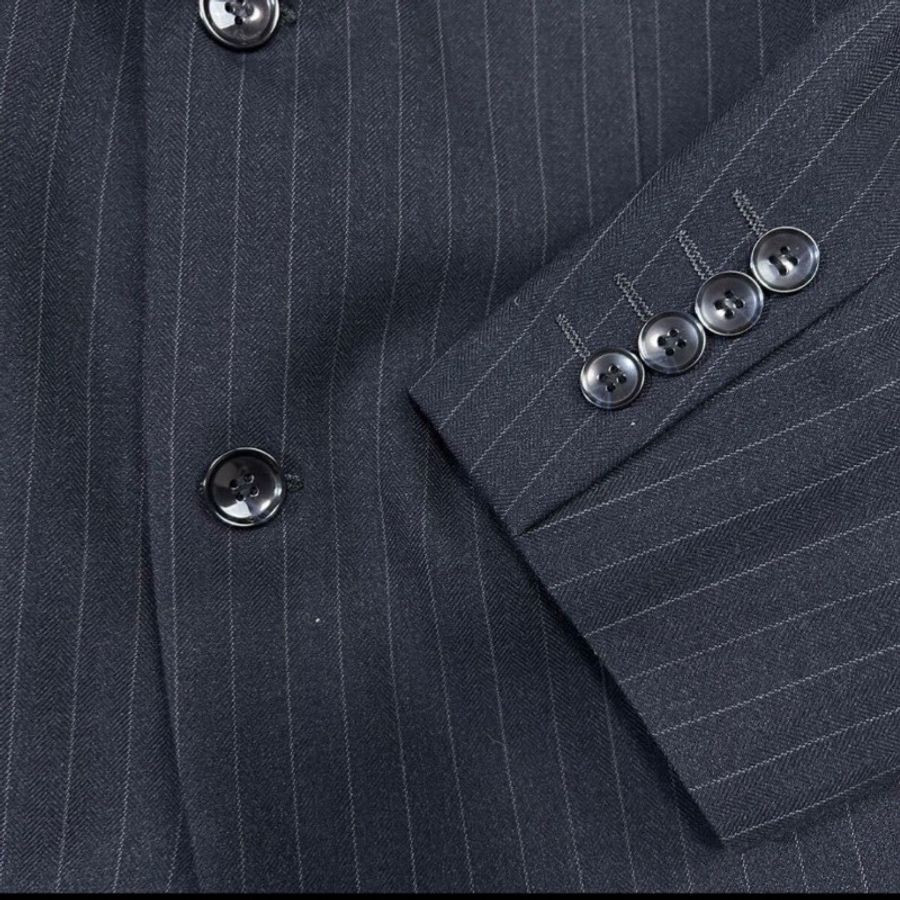 L碼/義大利Giorgio Armani /頂級羊毛成套西裝-7
