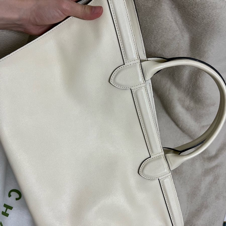 Longchamp Le Pliage Heritage 20週年紀念款 米白色-2
