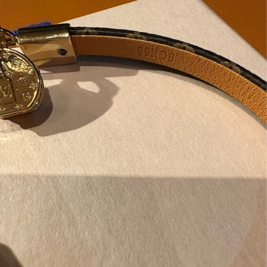 【Louis Vuitton】老花圓餅手鐲-12