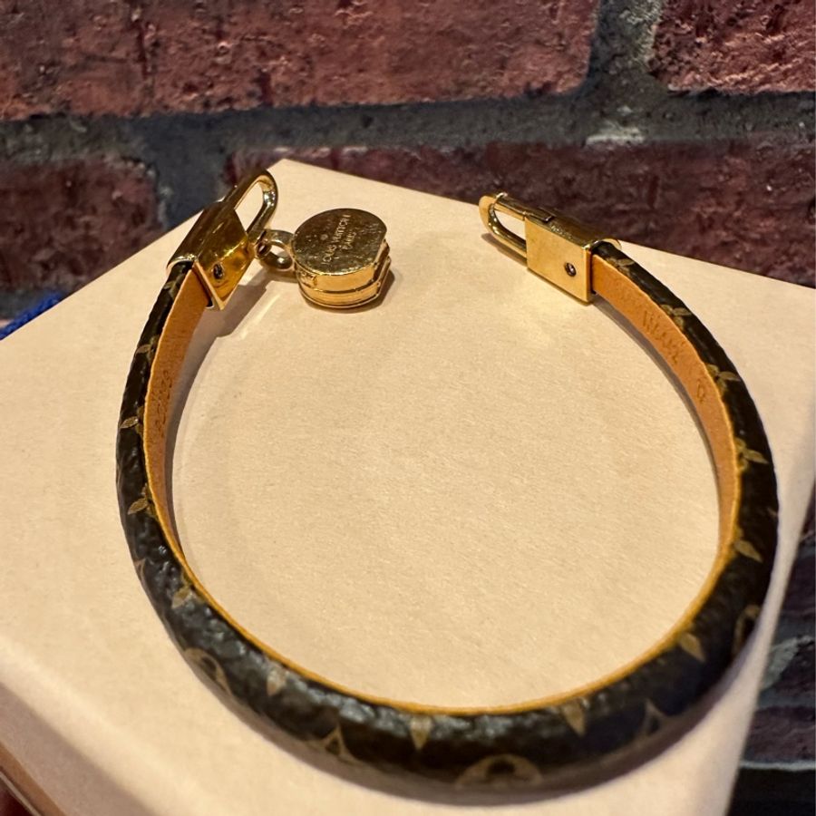 【Louis Vuitton】老花圓餅手鐲-15