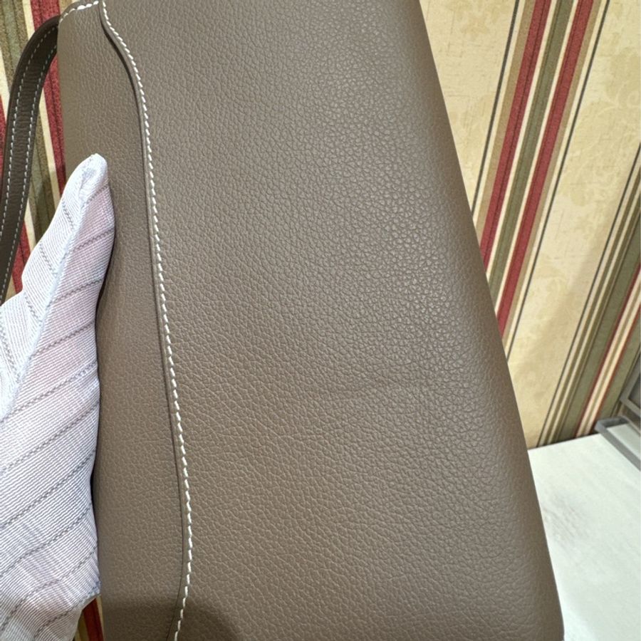 HERMES Constance 康康 TO GO大象灰/銀 EC皮 W刻-6