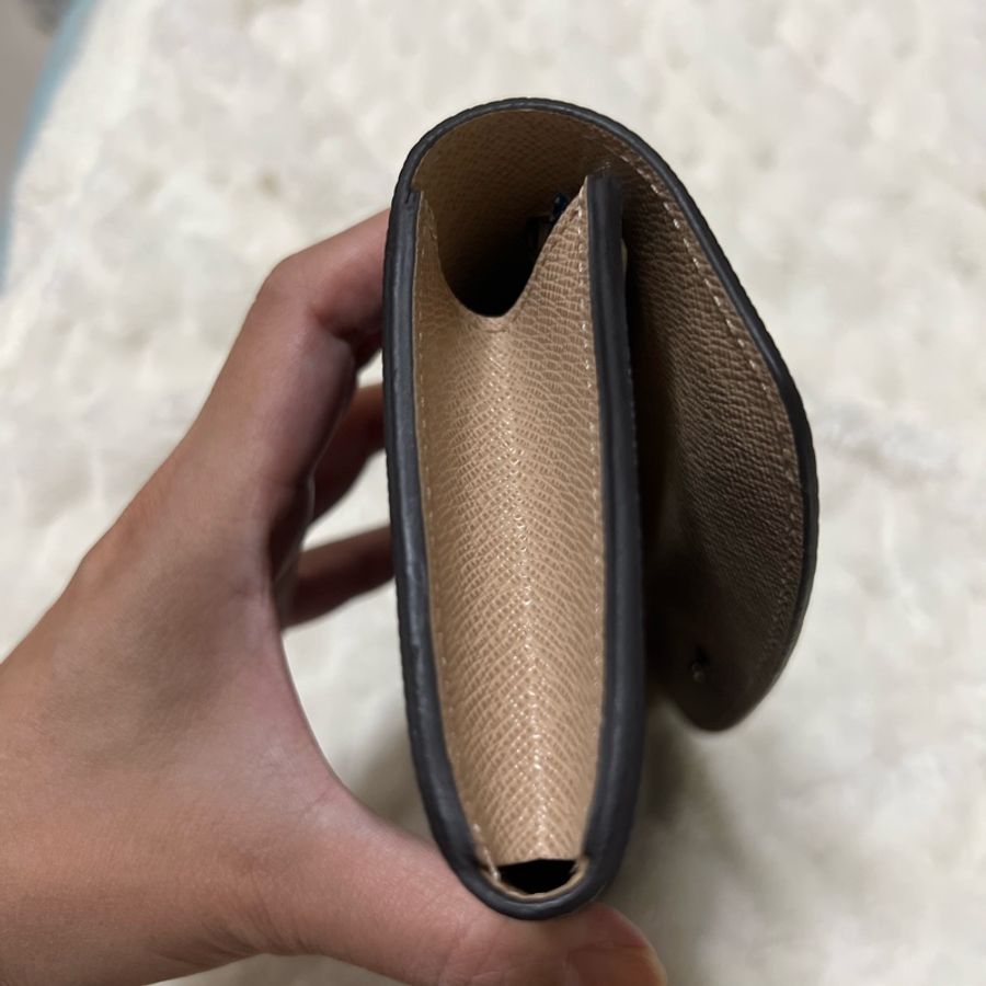 LV Emilie 水波紋 長夾-7