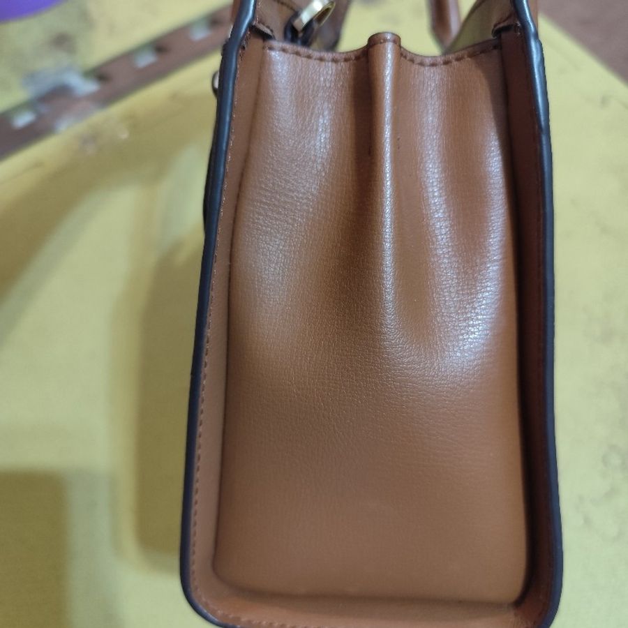 MK Michael Kors Mott 滿版咖 小號 (不可議)-8