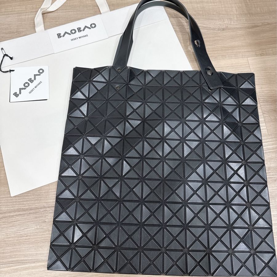 Issey miyake-Baobao-三宅一生10*10托特包-經典黑-0