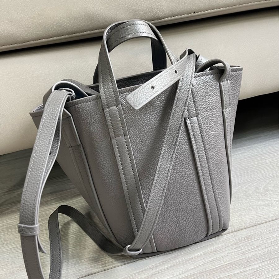 Balenciaga 灰色兩用水桶包/菜籃包-1