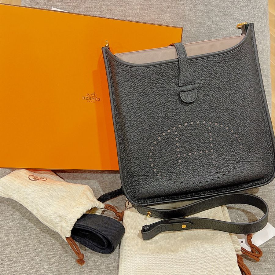 Hermes Evelyn 29 黑金-1