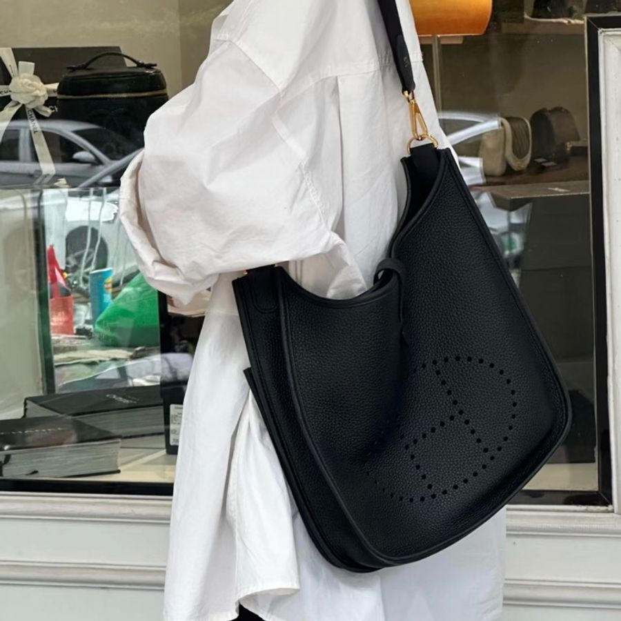 Hermes Evelyn 29 黑金-4
