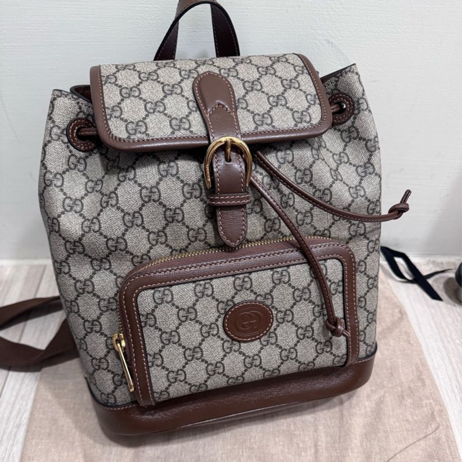 Gucci CG Retro 後背包-0