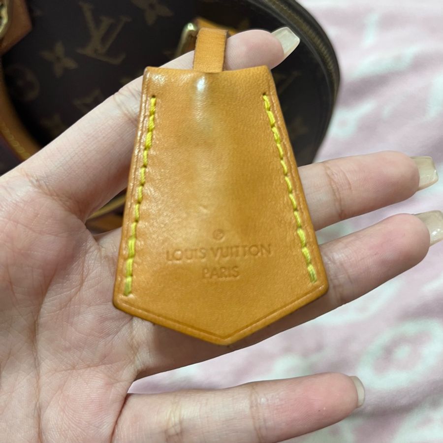 LV alma bb 贈絲巾-6