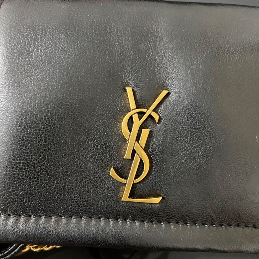 YSL nolita 小羊皮 黑色 小包-15