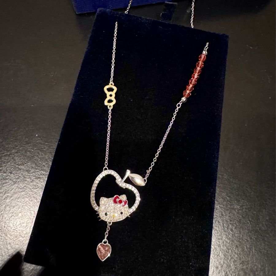 Swarovski 施華洛世奇 swarovski hello kitty聯名項鍊-1