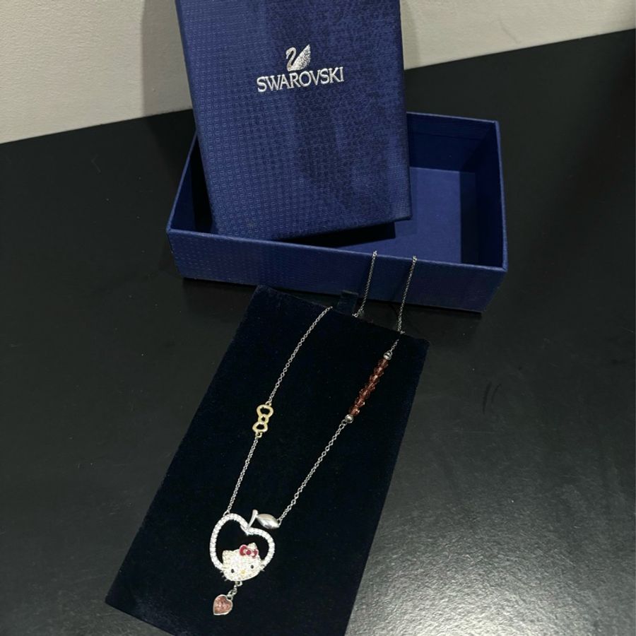 Swarovski 施華洛世奇 swarovski hello kitty聯名項鍊-2