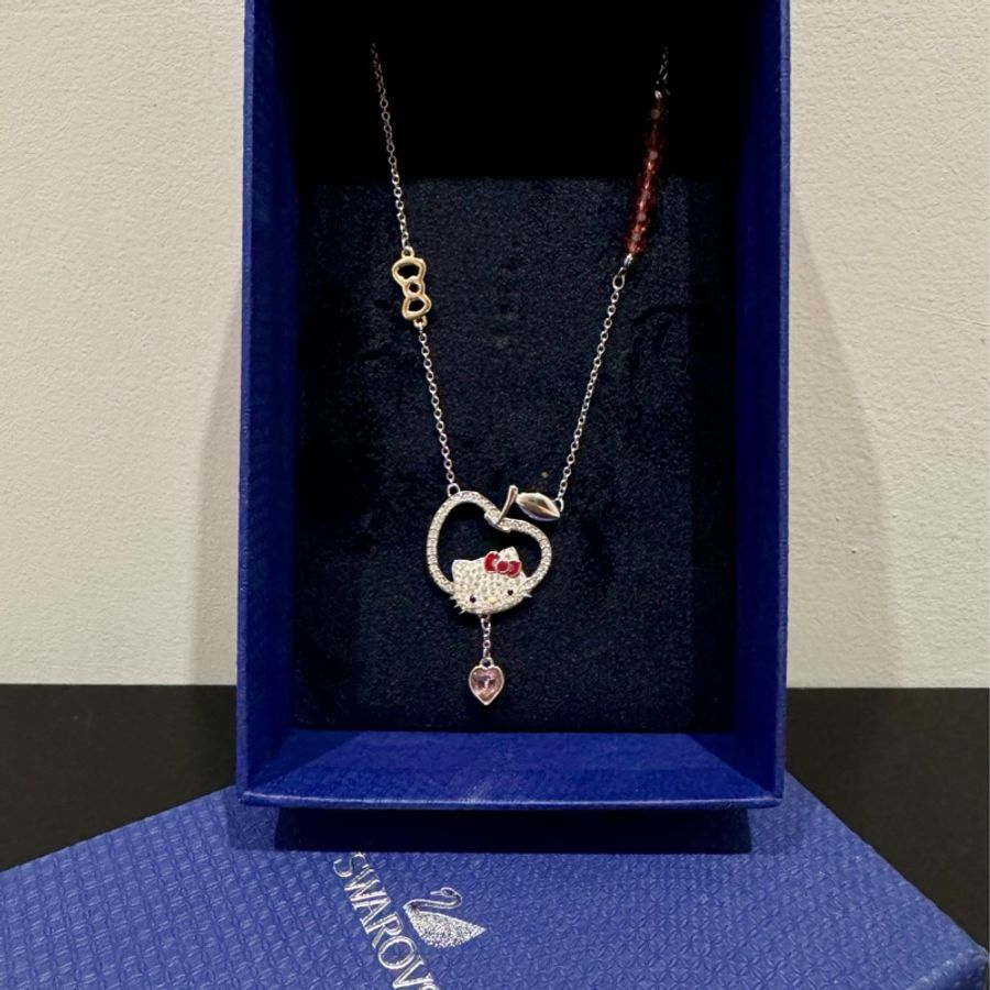 Swarovski 施華洛世奇 swarovski hello kitty聯名項鍊-3