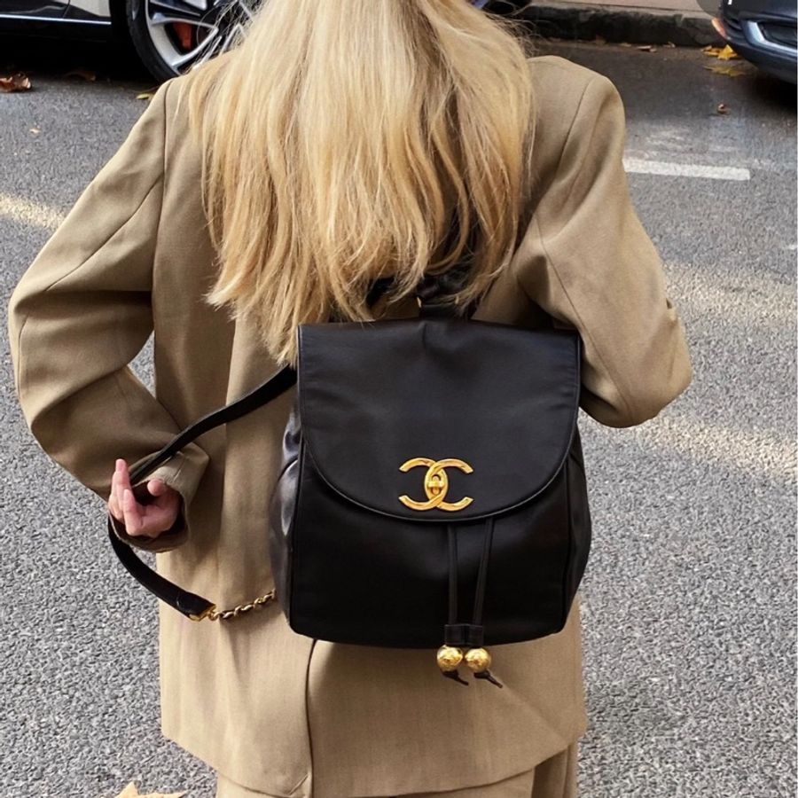 （極搶手款）Chanel 香奈兒 「貝嫂金球」 雙肩包 後背包🎒-5