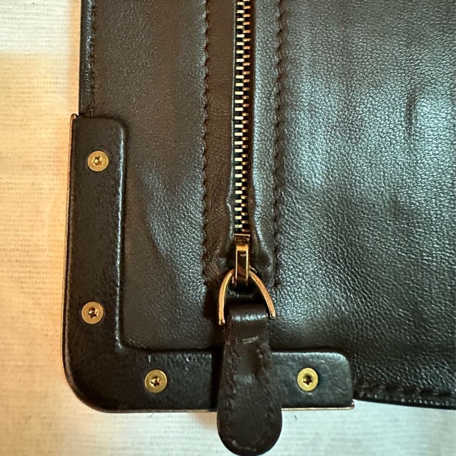 專櫃正品BOTTEGA VENETA BV經典編織小羊皮 咖啡色長夾-30