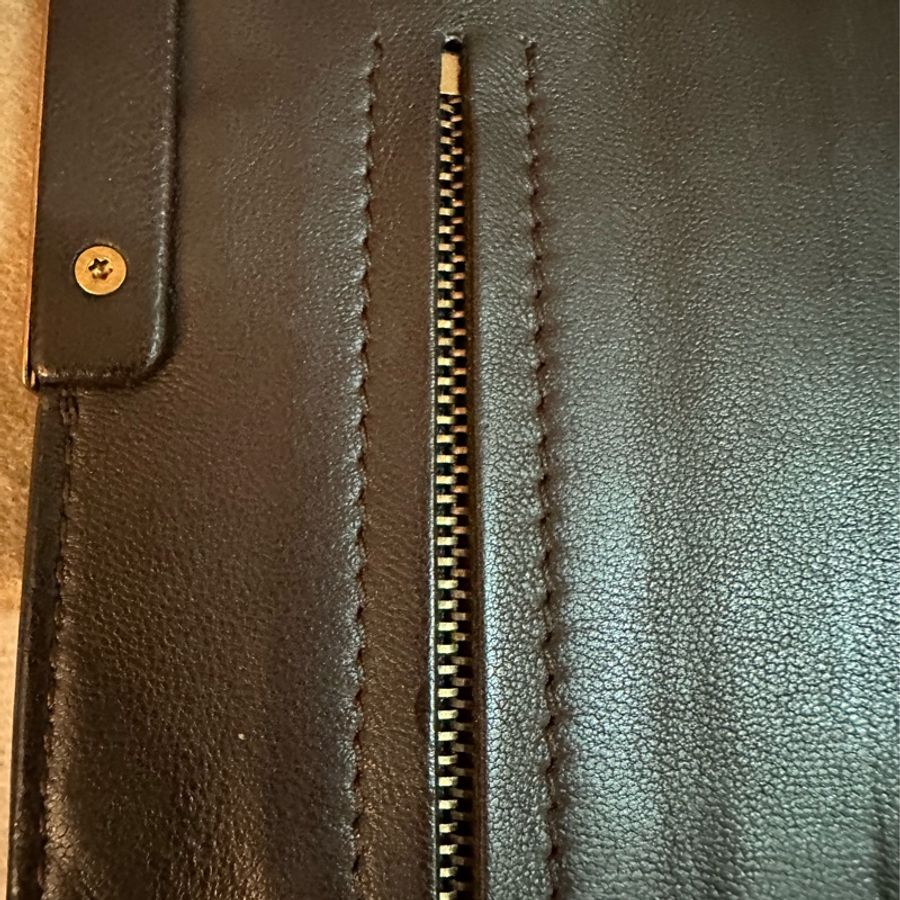 專櫃正品BOTTEGA VENETA BV經典編織小羊皮 咖啡色長夾-40