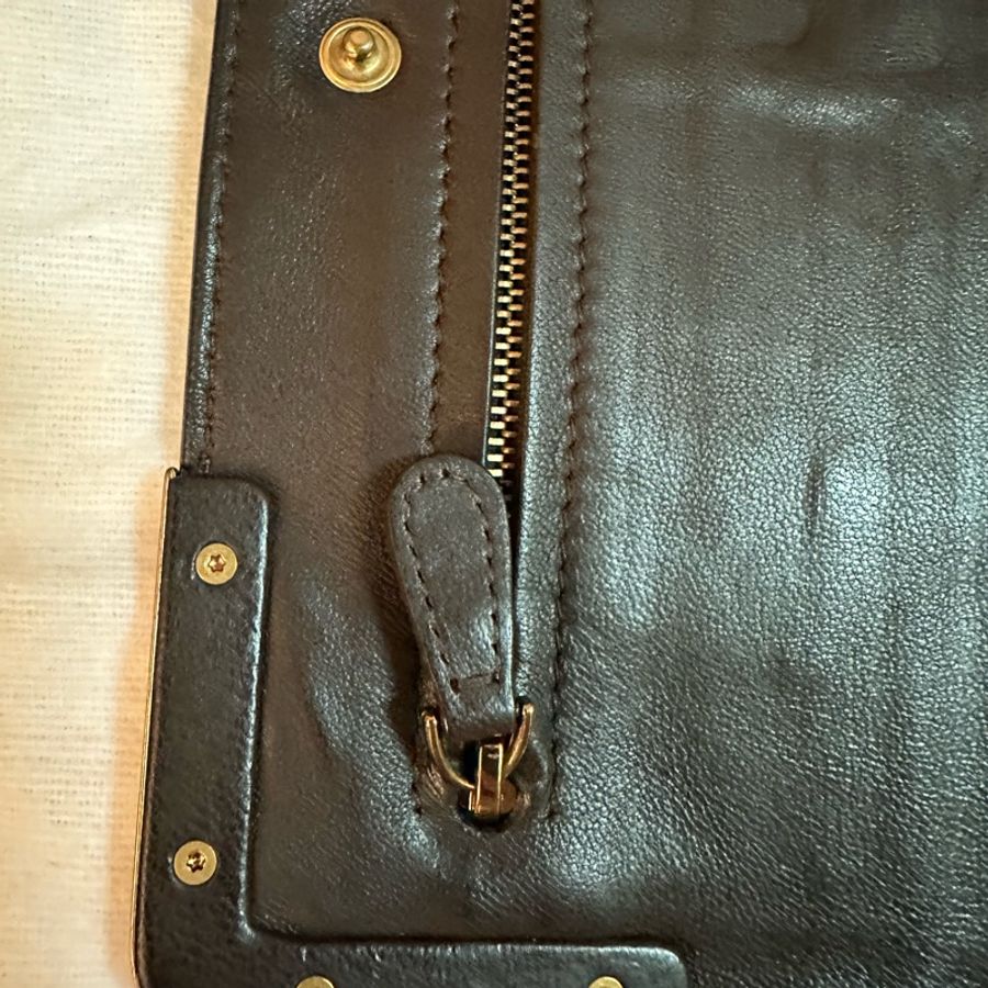 專櫃正品BOTTEGA VENETA BV經典編織小羊皮 咖啡色長夾-43