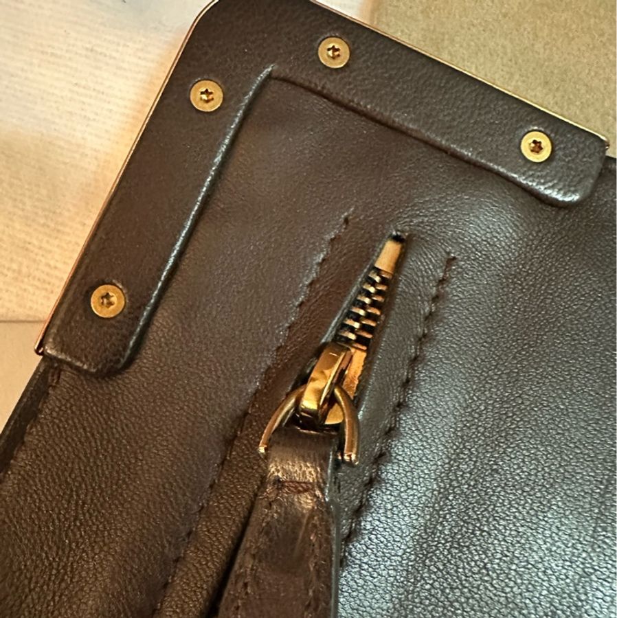 專櫃正品BOTTEGA VENETA BV經典編織小羊皮 咖啡色長夾-76