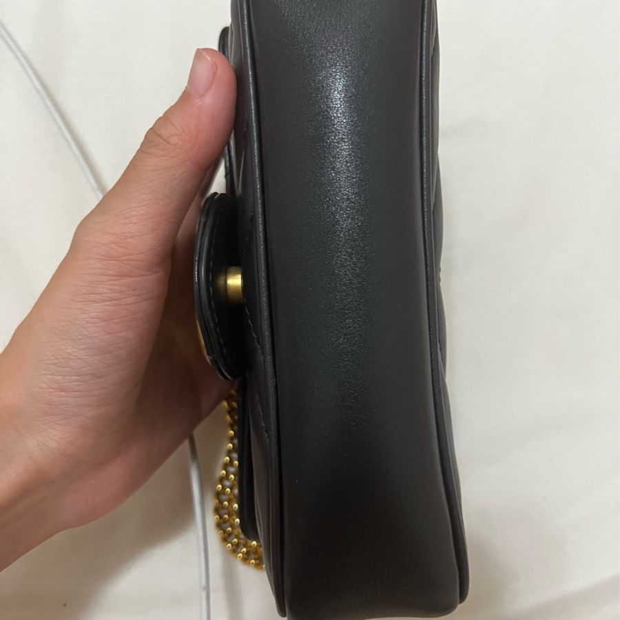 Gucci marmont supermini 黑色-4