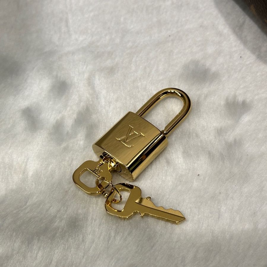 全新|LV speedy粉橙背帶-4
