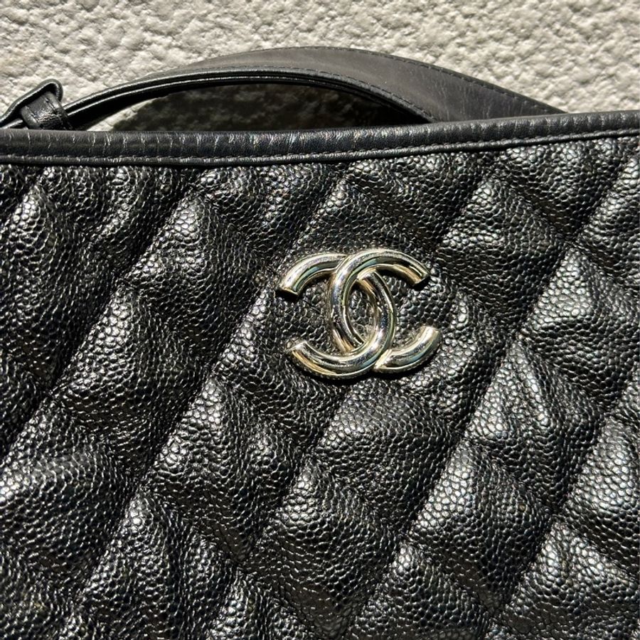 Chanel 荔枝銀扣包-4