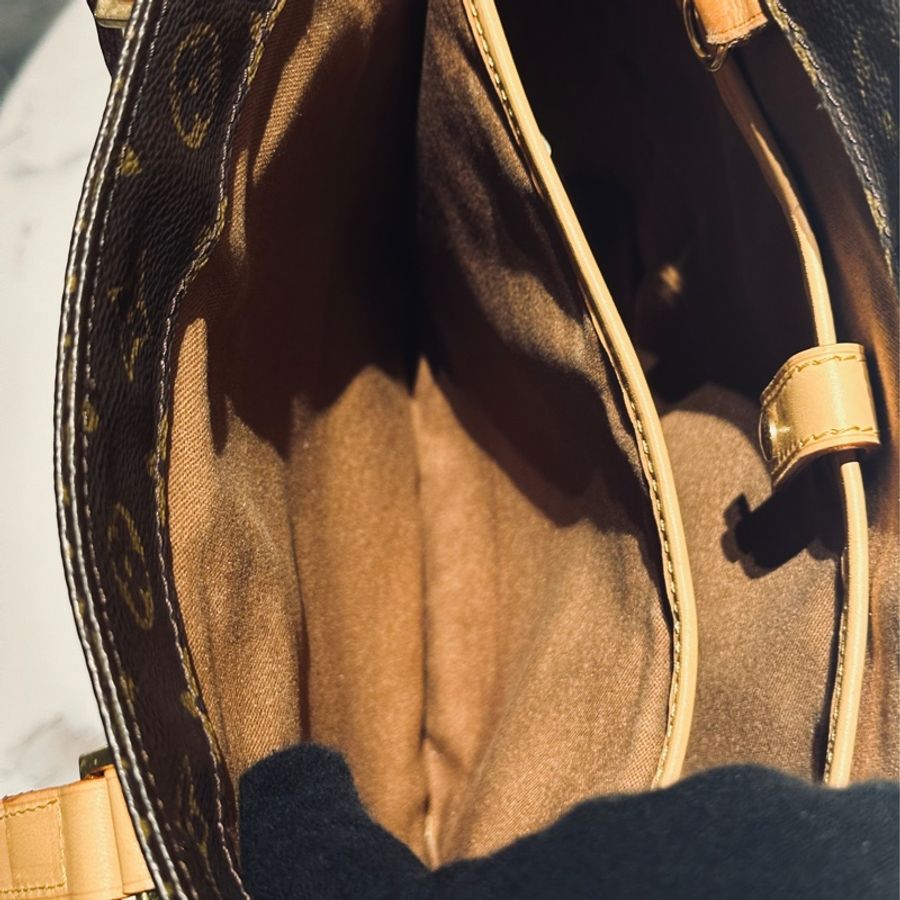 Lv薇薇安中號手提包👜98新閒置出清🔥肩背手提兩用🔥-15