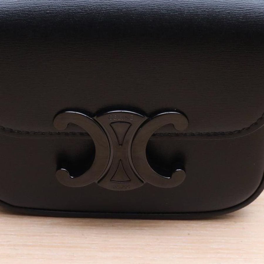 CELINE(思琳) 凱旋門金屬鎖扣So Black Mini-5