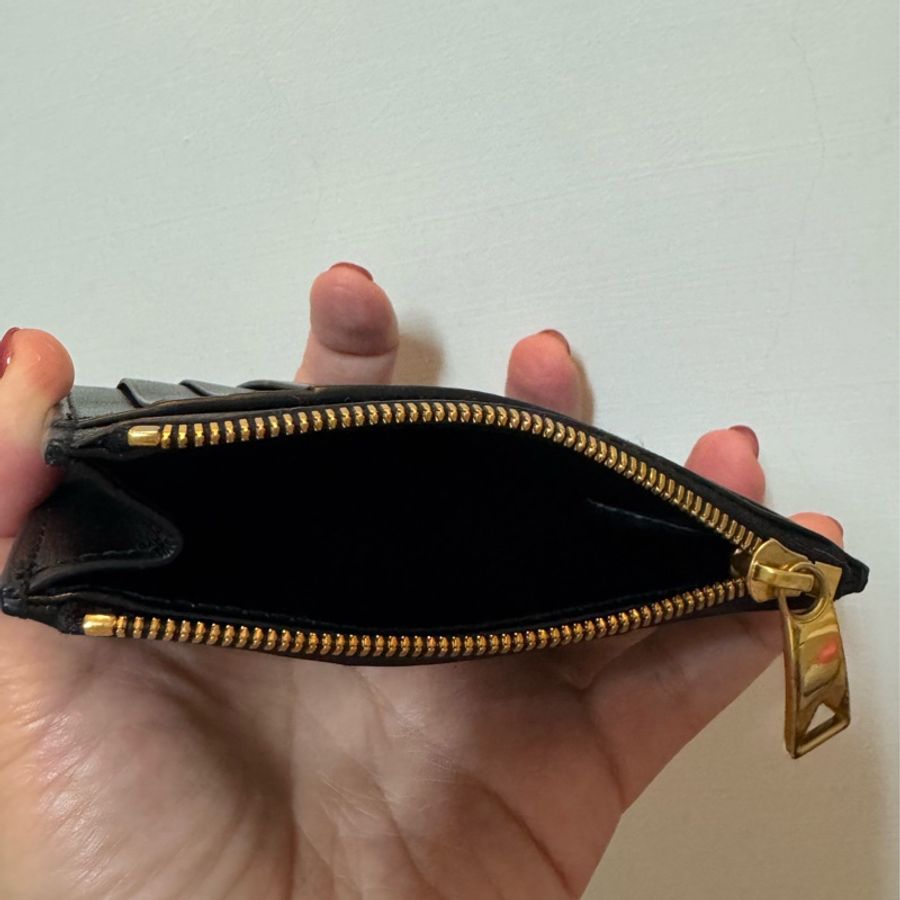 BOTTEGA VENETA Casette Intrecciato 皮革卡包-2