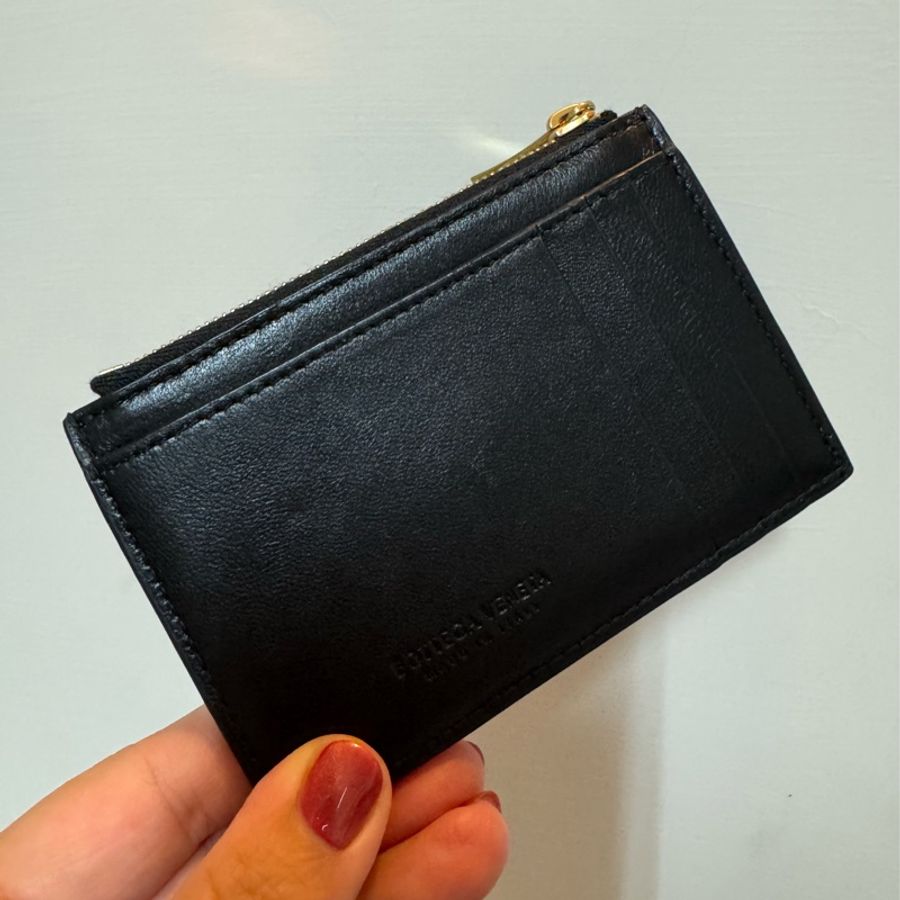 BOTTEGA VENETA Casette Intrecciato 皮革卡包-7
