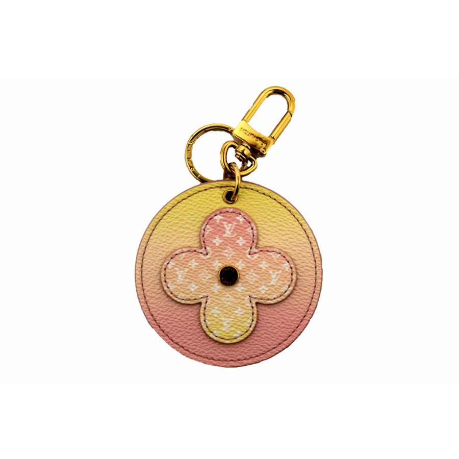 Louis Vuitton Light Pink Monogram By The Pool Illustre Bag Charm Key Holder-1