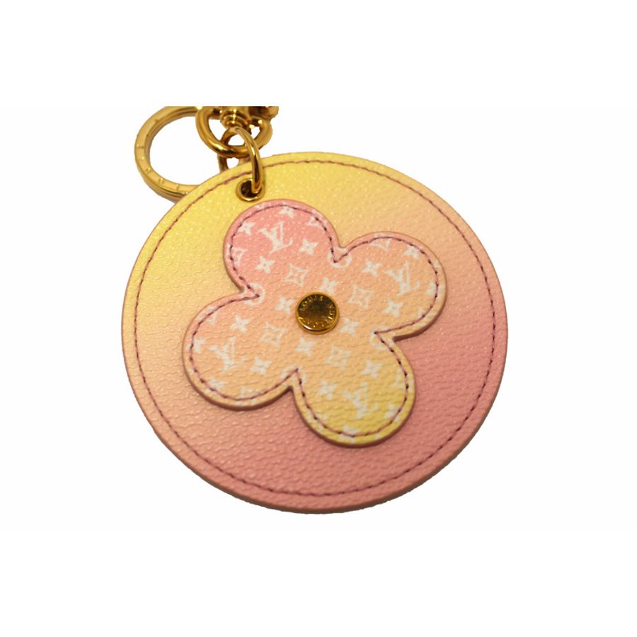 Louis Vuitton Light Pink Monogram By The Pool Illustre Bag Charm Key Holder-3