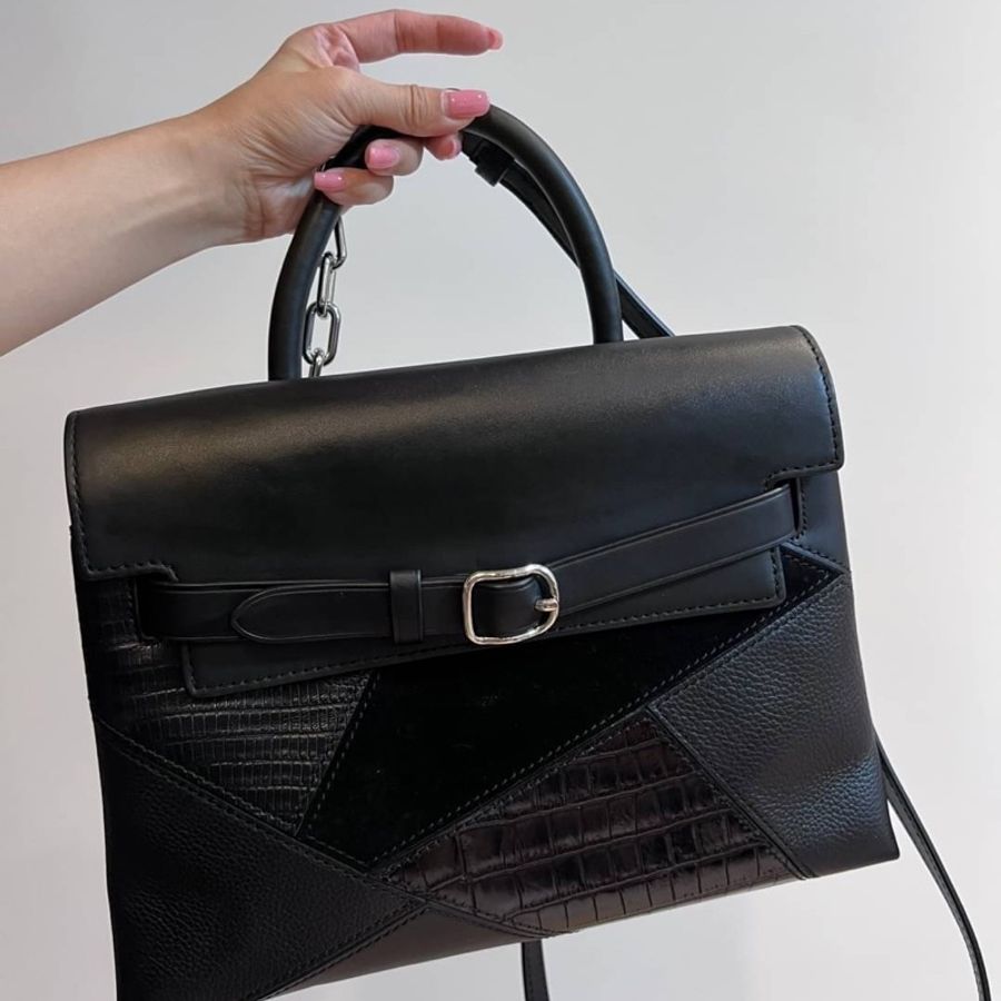 alexander wang 黑 斜背包 肩背包 手提包 公事包 電腦包-1