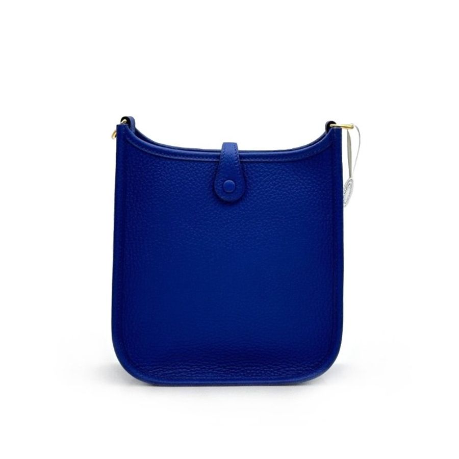 HERMES Mini evelyne - 皇家藍金-2