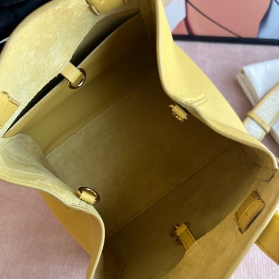 LOEWE 小兔造型吊床包 寬肩帶可手提單肩斜挎包-6