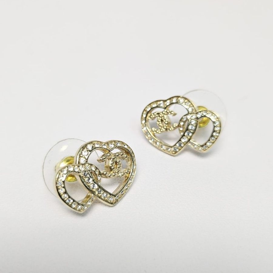 Chanel - Heart Shape CC耳環-2