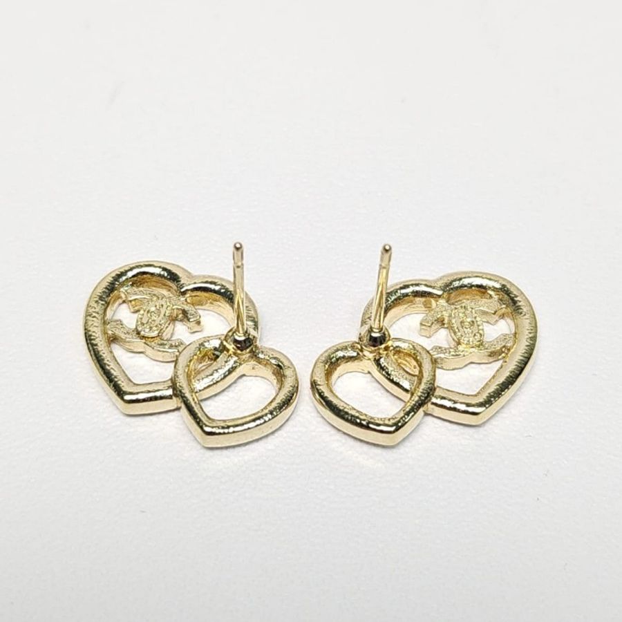 Chanel - Heart Shape CC耳環-6