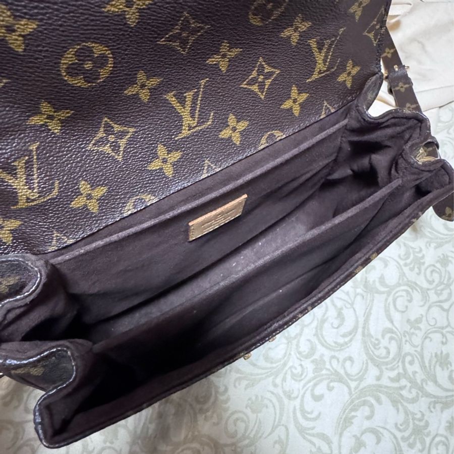 Louis Vuitton 路易威登 M44875 Pochette Metis 老花 帆布印花型扣鎖手提斜背包-3