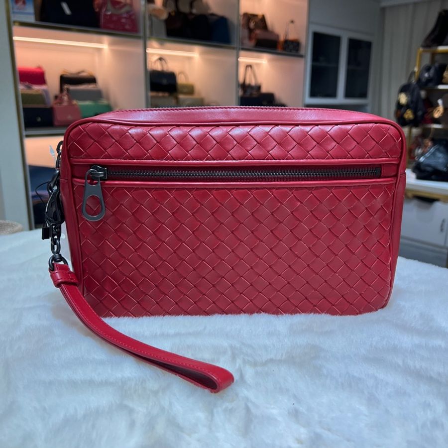 Bottega veneta clutch 經典編織款小牛皮手拿包 X106-0
